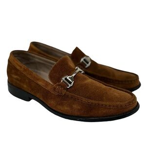 Stacy Adams Suede Leather Loafer Shoes